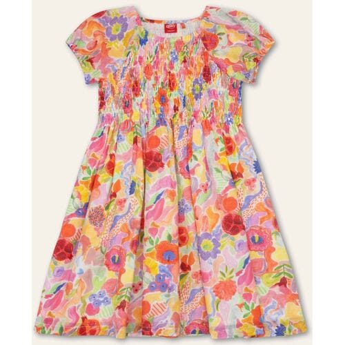 Oilily Donnyta Jurk- maat110/5yr Wit