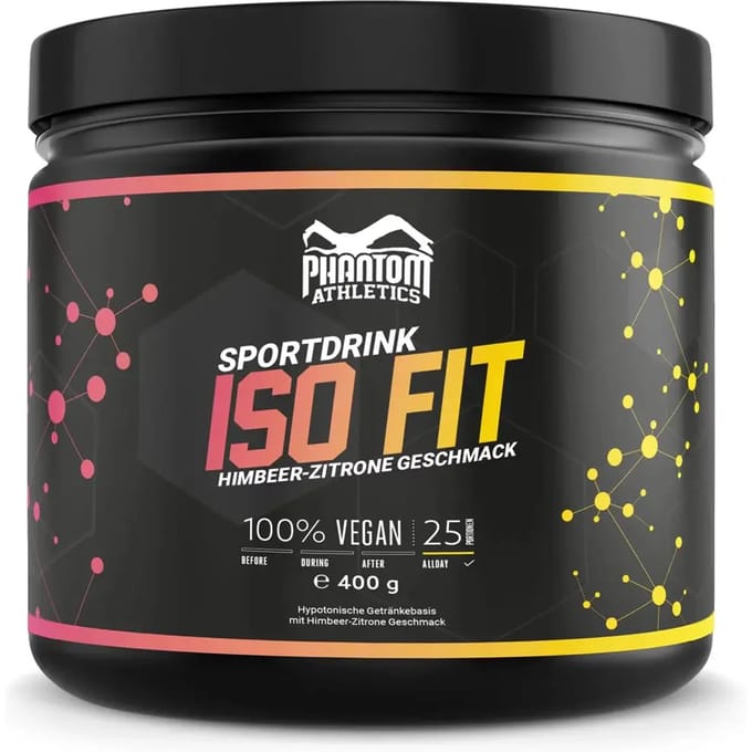 Isotone drank Phantom Athletics Himbeer Zitrone