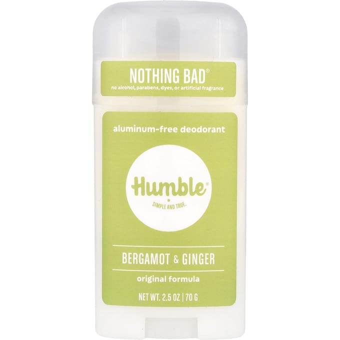 Aluminiumvrije Deodorant, Bergamot & Gember, 70G(2,5 oz) white