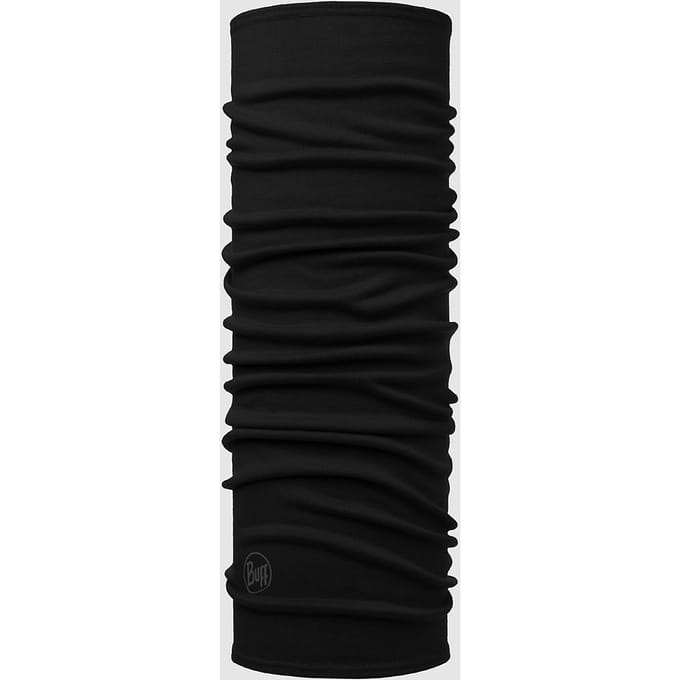 BUFF® Merino Midweight SOLID BLACK - Nekwarmer