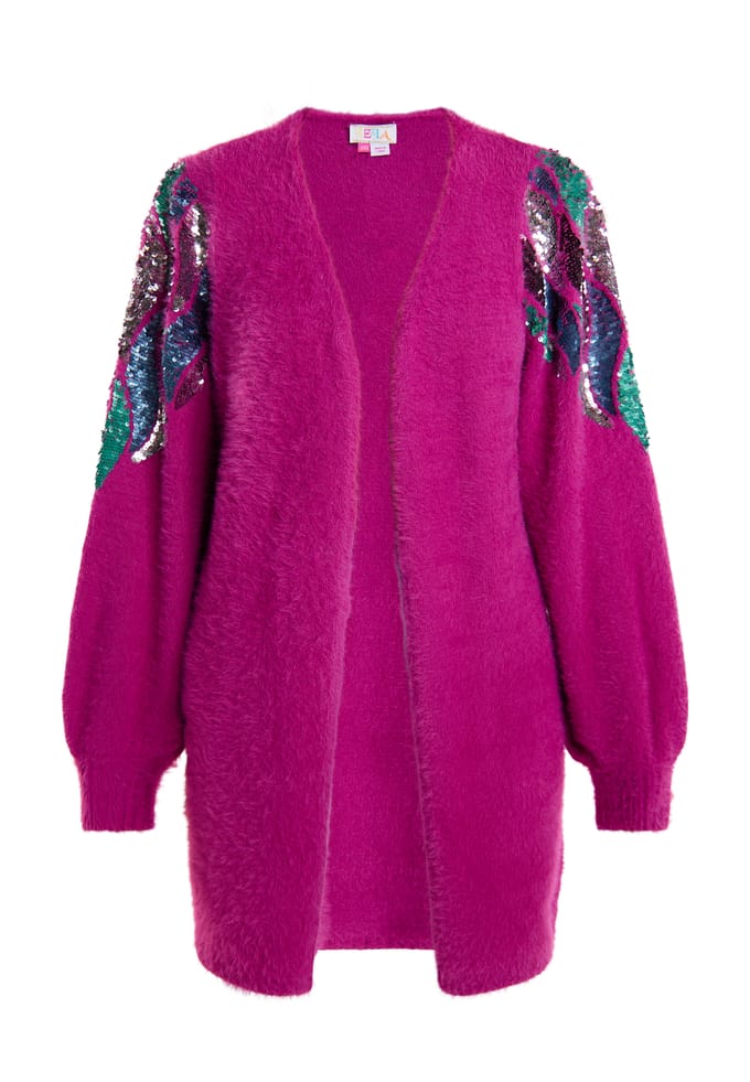 IZIA Vest Dames Bessenroze