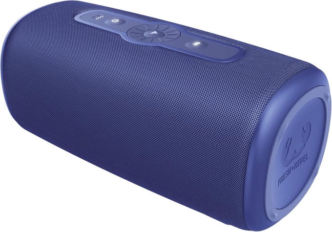 Draadloze Luidspreker - Bluetooth Speaker - Muziek Luisteren - 25 Uur Speeltijd - 10.7cm Hoog - True Blue