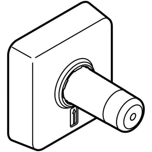 Dornbracht POT Filler concealed wall bracket 3508797090