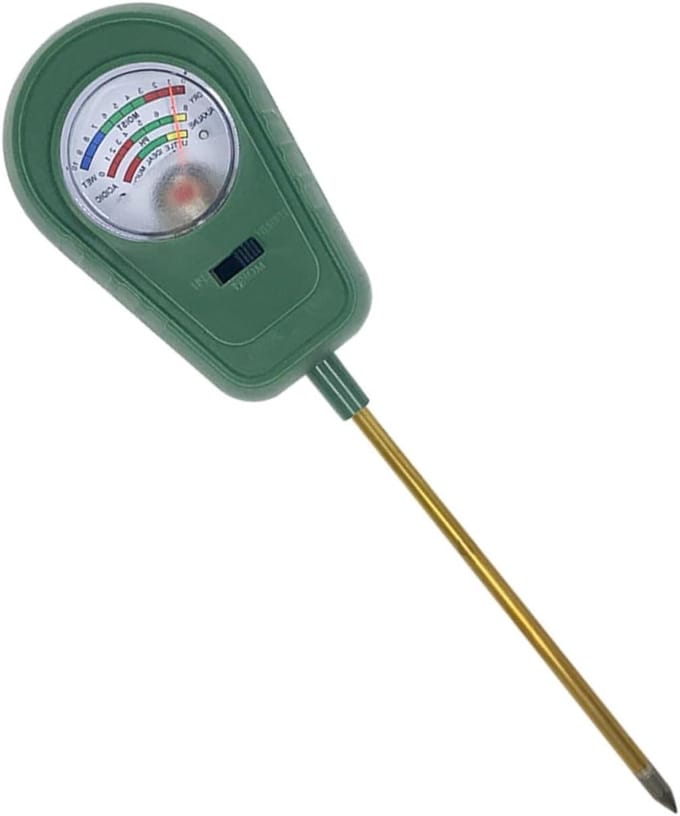 BESPORTBLE Hygrometer Tool Humidity Meter Soil Moisture Detector Soil PH Meter Outdoor Moisture Meter Soil Tester Meter for Soil Moisture Light and PH Meter Light Meter ABS Triple Plant