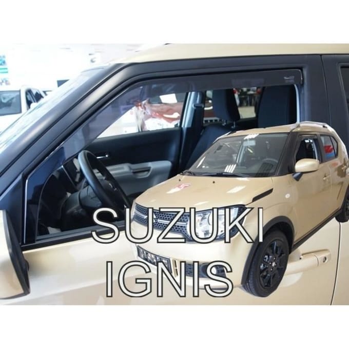 J&J AUTOMOTIVE | Heko Deflecteurs d'air Déflecteurs de Vent Pour Suzuki Ignis 2 5P. Berlina depuis 2016
