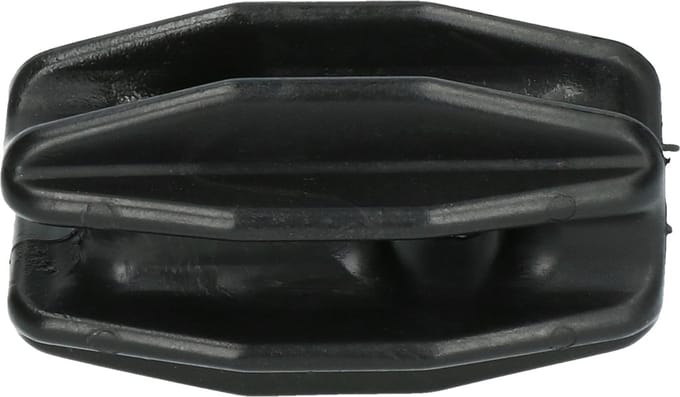 Zoneguard Isolator Eindspanner - 7 x 4 x 4 cm - Kunststof - Hoekisolator - Geschikt voor Schrikdraad - Isolatoren - 20 stuks - Wit