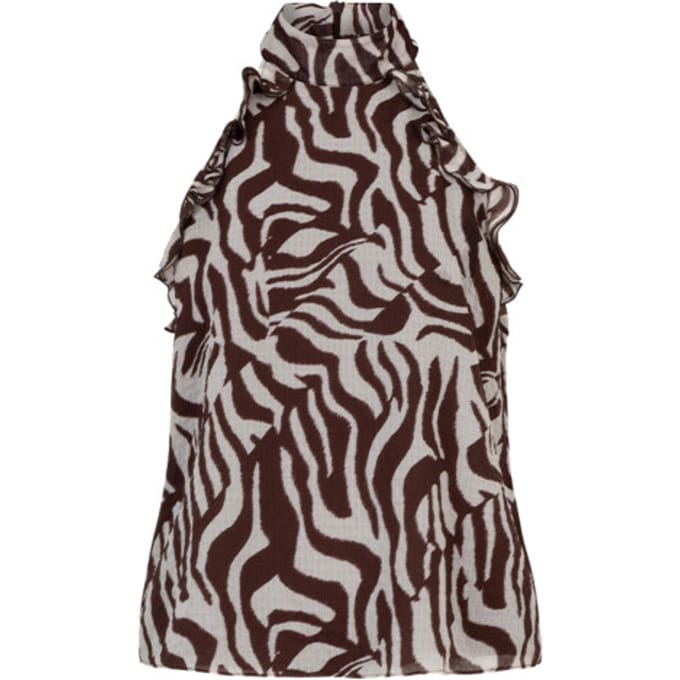 Dante 6 Galilee Printed Halter Top Tops Multicolor 261221