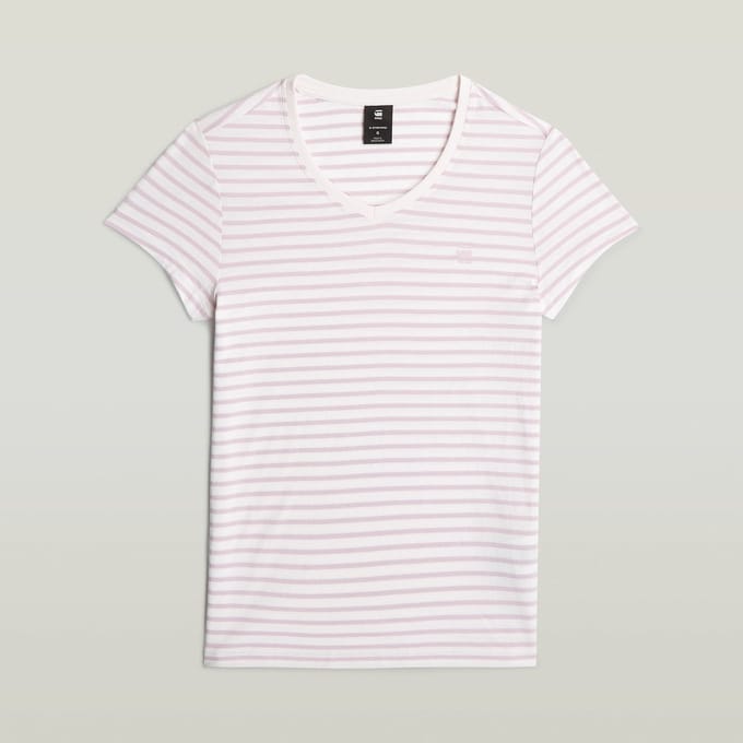 G-Star - Stripe eyben slim v t 2.0 wmn - Dames - Tops