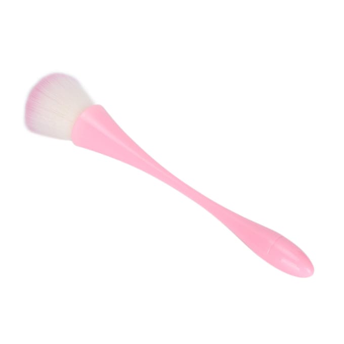 Draagbare Losse Poeder Kwast Blusher Highlighter Poeder Make-up Kwast Cosmetisch Hulpmiddel white