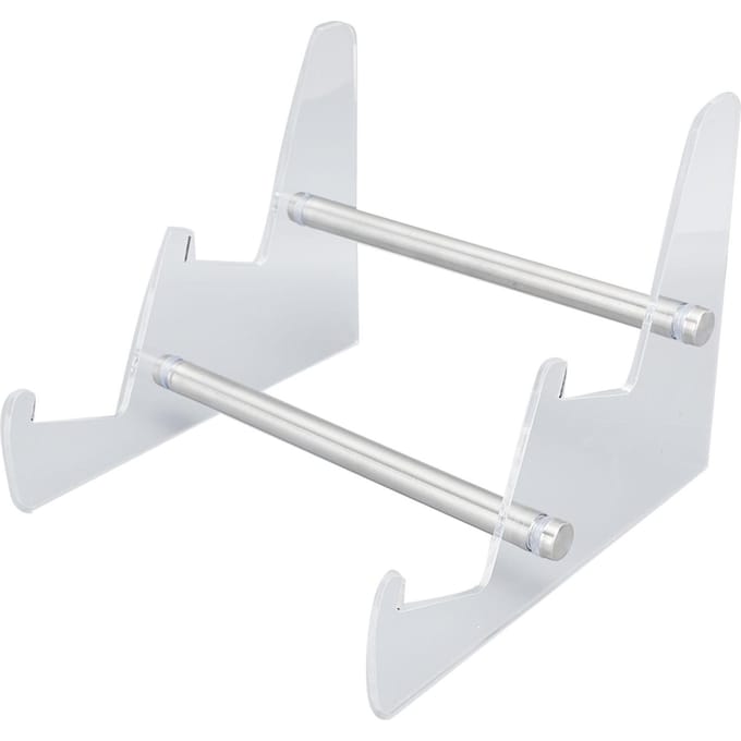 Support d'exposition pour clavier mécanique Démontable Sûr Stable Antidérapant Acrylique Transparent Support Porte-clavier d'exposition white