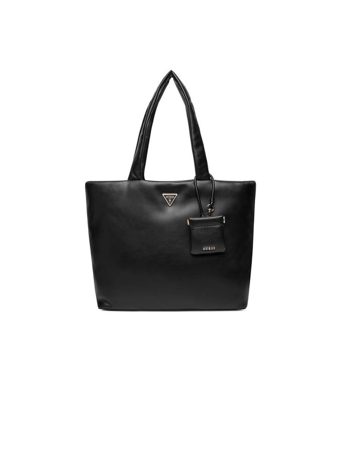 GUESS shopper schoudertas Sunetra Tech Tote Bag Black zwart