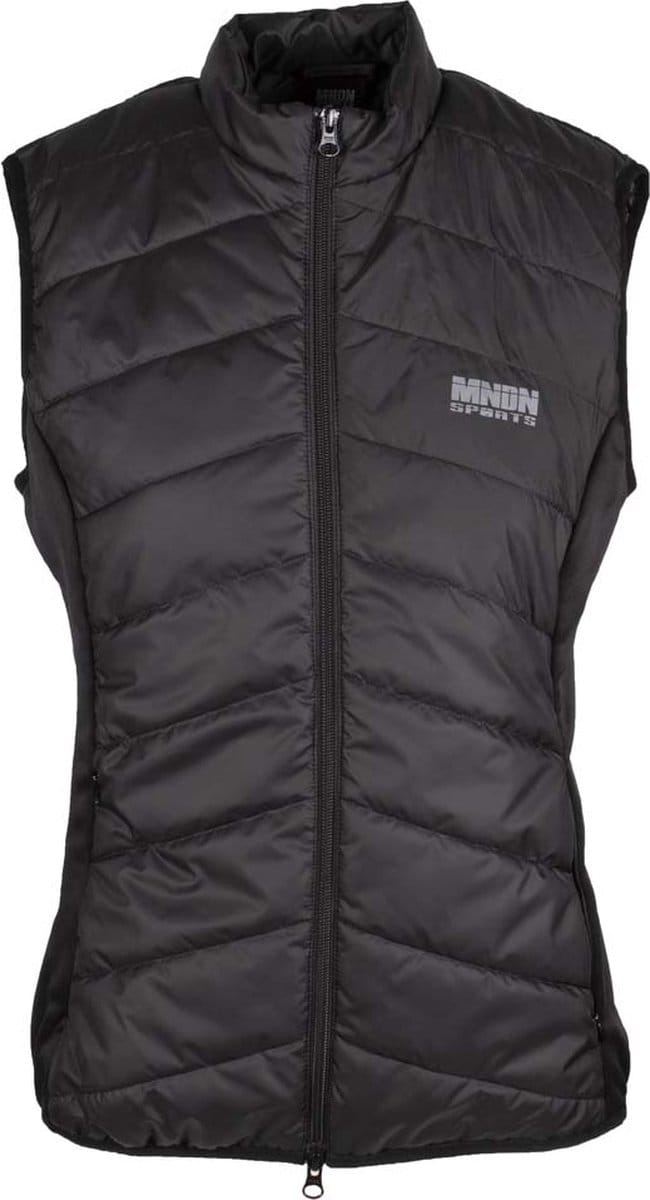 Mondoni Mix Bodywarmer - Maat: M - Zwart - Polyester