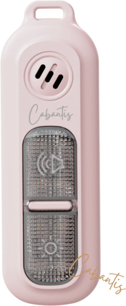 Cabantis® Veiligheidsalarm 130dB met LED Licht - SOS Sirene Oplaadbaar - Roze