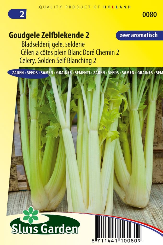 Sluis Garden - Bladselderij Goudgele Zelfblekende 2