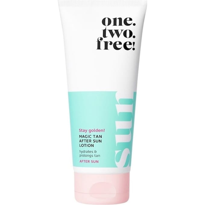 One.two.free! Zonverzorging Magic Tan After Sun Lotion Aftersun Dames 200 ml