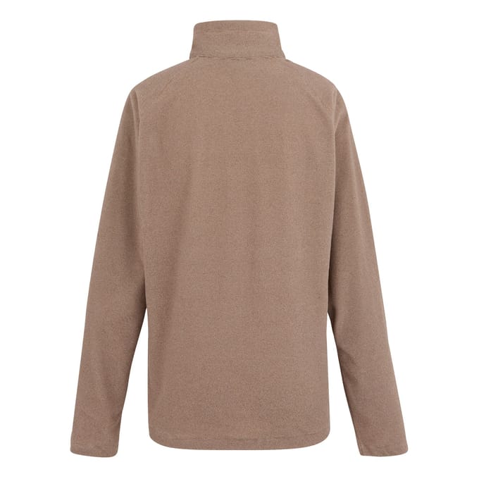 Regatta - Geweldige Outdoor Dames Montes Half Zip Fleece Top (Mokka)