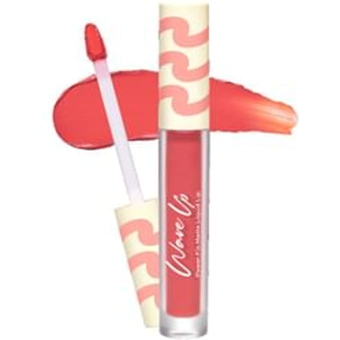 Cute Press - Wave Up Power Fix Matte Liquid Lip 04 Rose Petal