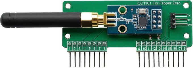 CC1101 RF Modulebord voor SubGhz Ontwikkeling en Communicatie-uitbreiding
