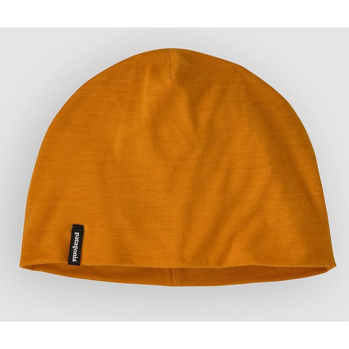 Patagonia Overlook Merino Wool Liner Muts oranje