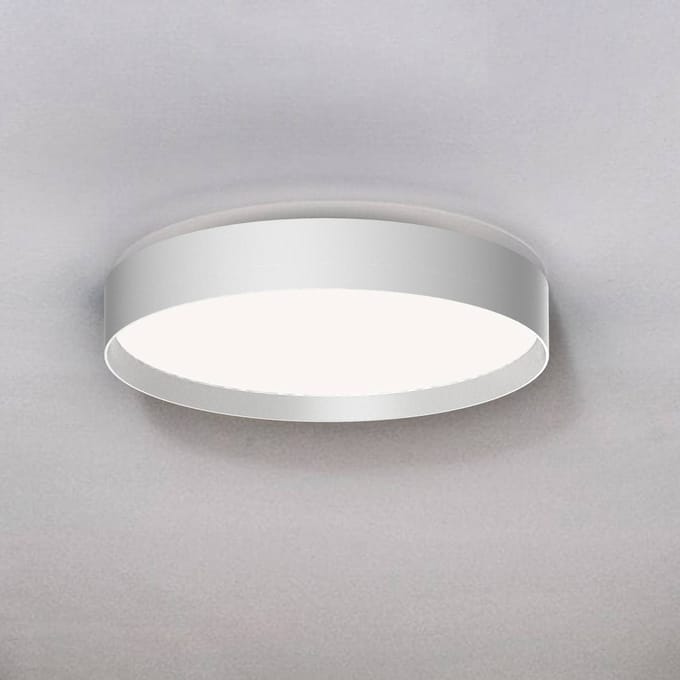 LOOM DESIGN LED plafondlamp Lucia, wit, Ø 45 cm aluminium