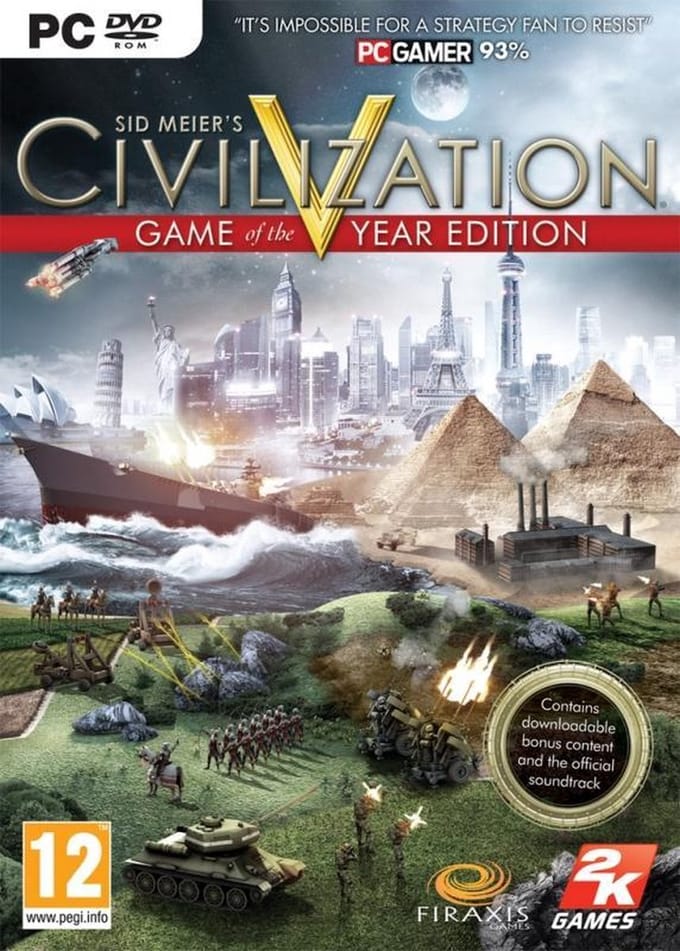 Civilization V (5) Game of the Year Edition /PC - Windows