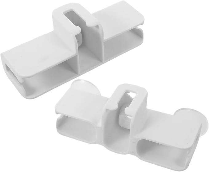 Speelbox Connectoren - Hoekstukken - Veilige Indeling - T-vormige Koppeling - 12.6 cm Lengte - Wit