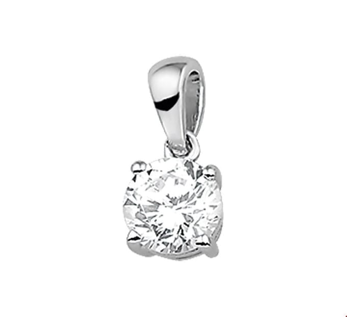 Zilver Gerhodineerde Hanger zirkonia 1313261