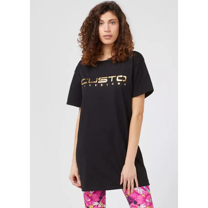Barcelona Logo T-shirt Jurk Cu22185