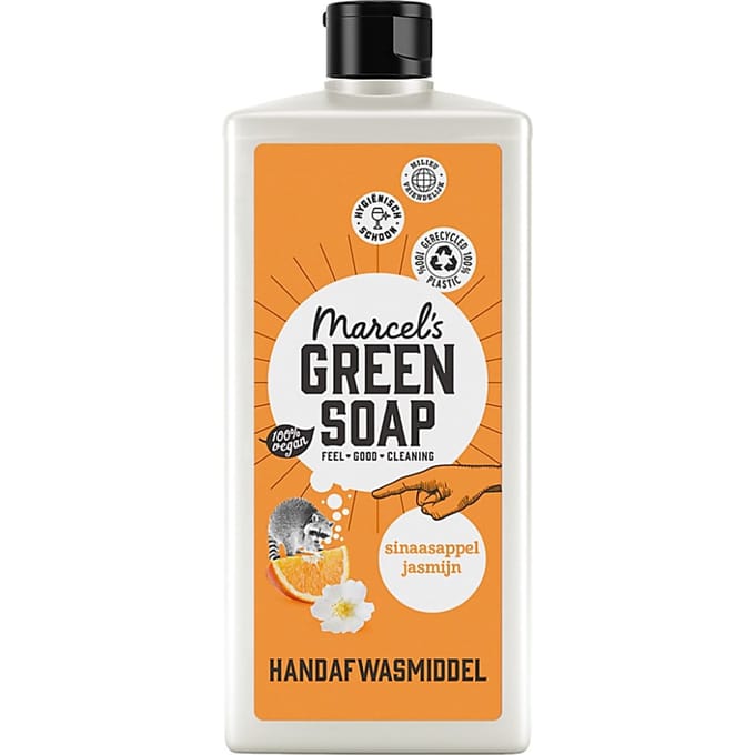 Marcel's Green Soap afwasmiddel Sinaasappel & Jasmijn