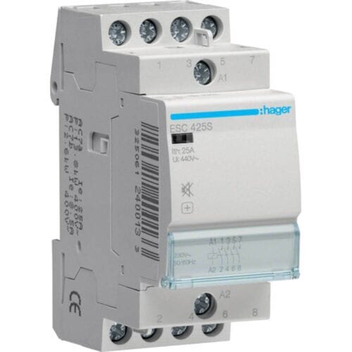 Hager ESC425S Installatiezekeringautomaat 4x NO 400 V Piece 1 stuk(s)