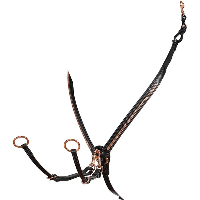 Lederen jachtcollier Equestro