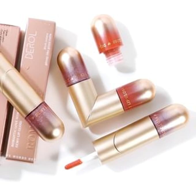 DEROL - Romantic Love Words Dewy Lip Gloss - 7 Colors #06 Perception - 5ml