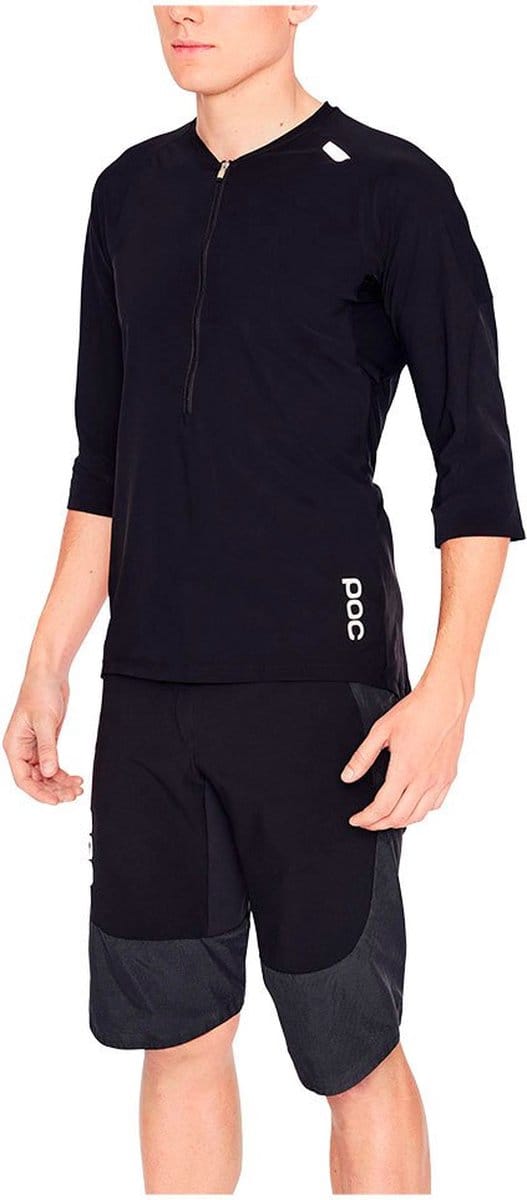 Poc Resistance Enduro 3/4 Mouw Enduro Trui Zwart S Man