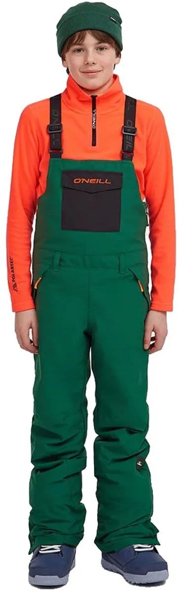 O´neill Fwc Cruz Bib Broek Groen 13-14 Years Kinderen