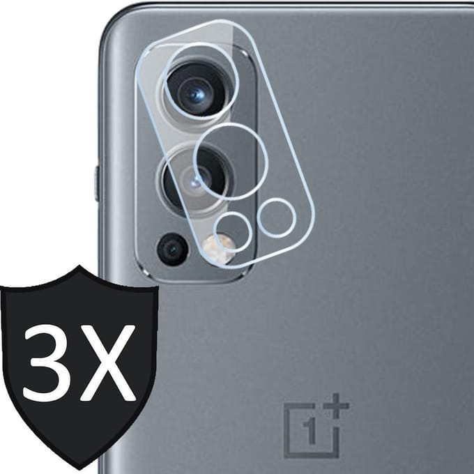 Camera Screenprotector geschikt voor OnePlus Nord 2 - 3x Glas Screen Protector