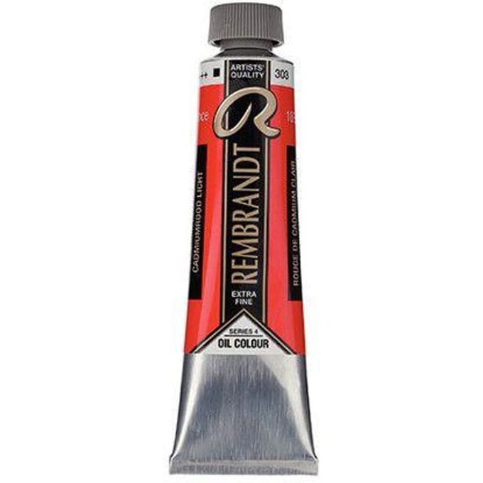 Rembrandt Olieverf Tube 40 ml Cadmiumrood Licht 303