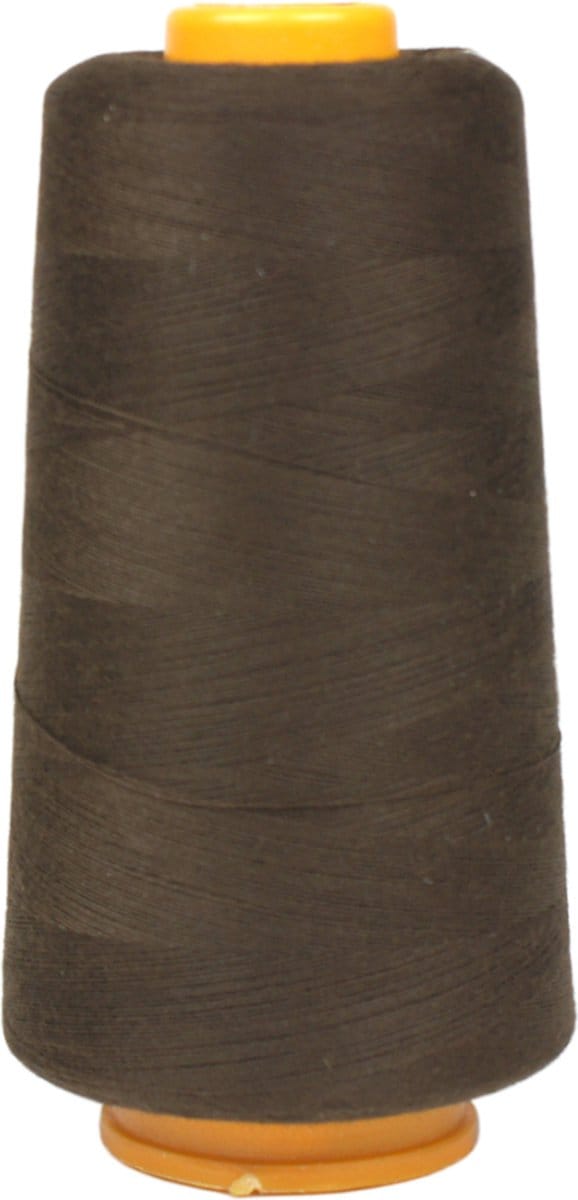 Lockgaren 100 polyester 2740 meter Kleur 881 Bruin