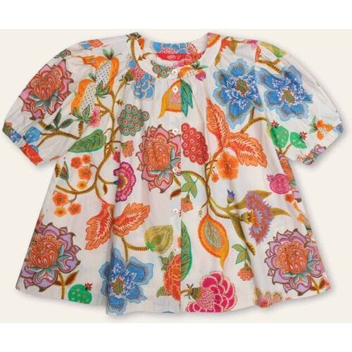 Oilily Beso Blouse- maat110/5yr Turtle Dove