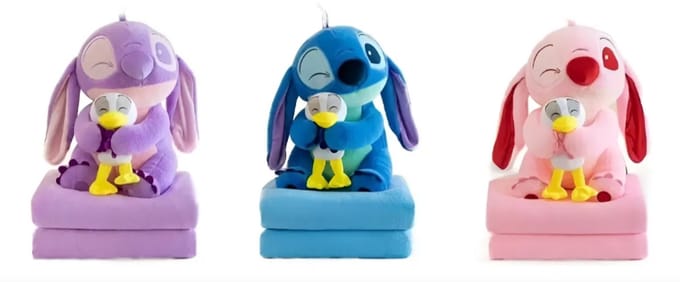 OLFed - Knuffel 2-in-1 - Met Kussen - 45 cm - Verschillende Kleuren