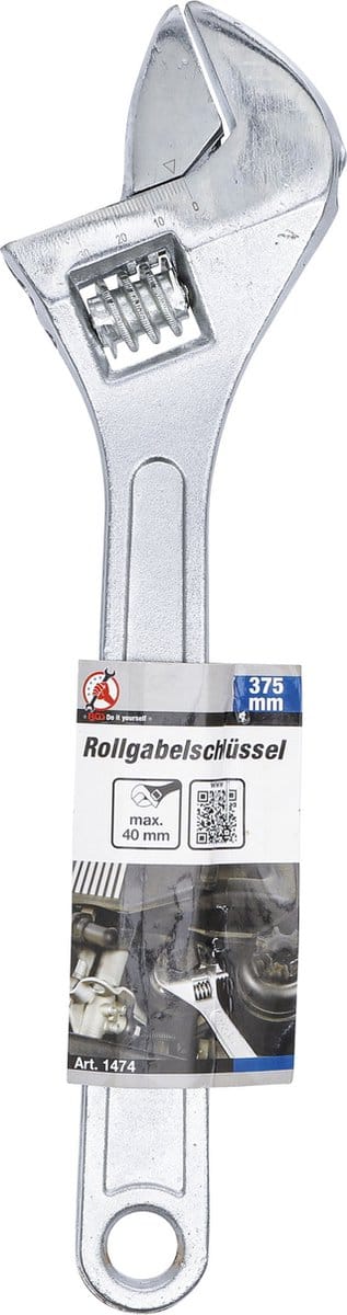 BGS Verstelbare moersleutel 380 mm 48 mm