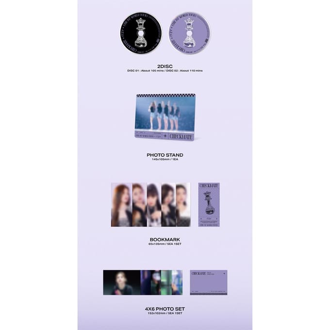 ITZY - 2022 Itzy De 1e Wereldtournee In Seoel [DVD] Normal POB gray