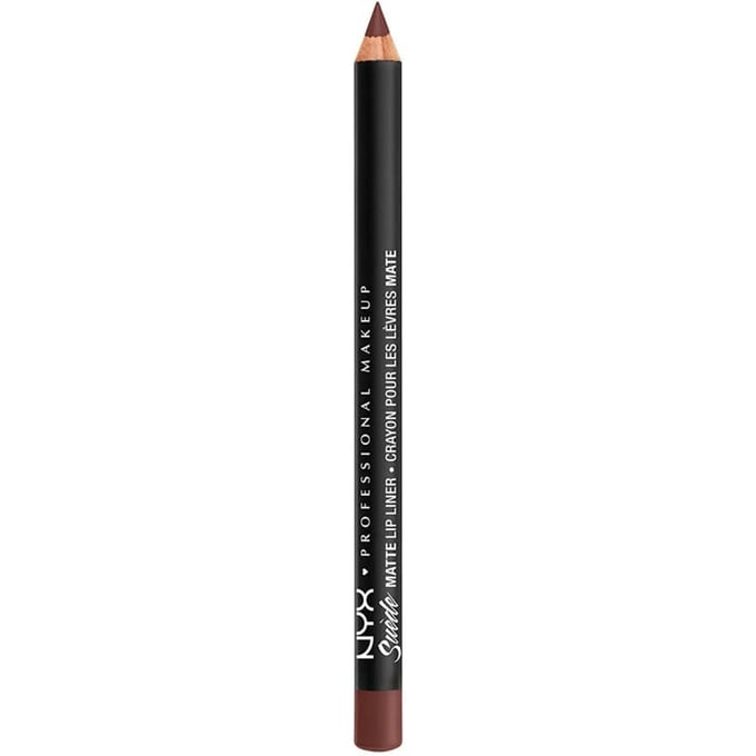 Nyx Professional Makeup Suede Matte Lip Liner - Cold Brew - Mat Lippotlood - Donkerbruin
