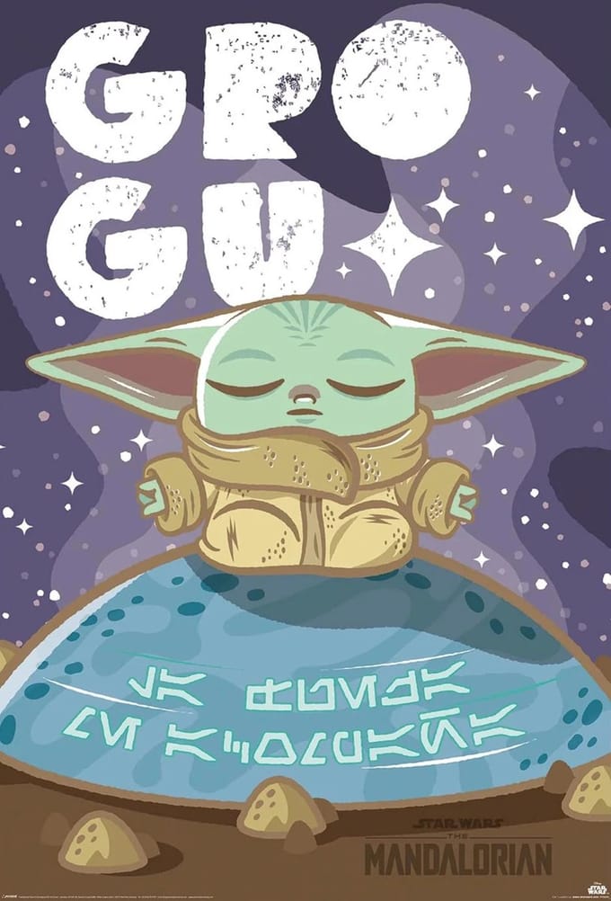 Star Wars The Mandalorian Grogu Cuteness - Maxi Poster