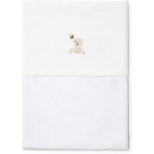 Ledikantlaken - Wit - Newborn Naturals - Baby Bunny