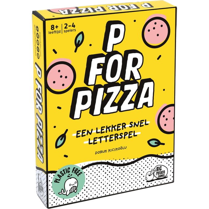 P for Pizza - Nederlandstalig Kaartspel - Partyspel