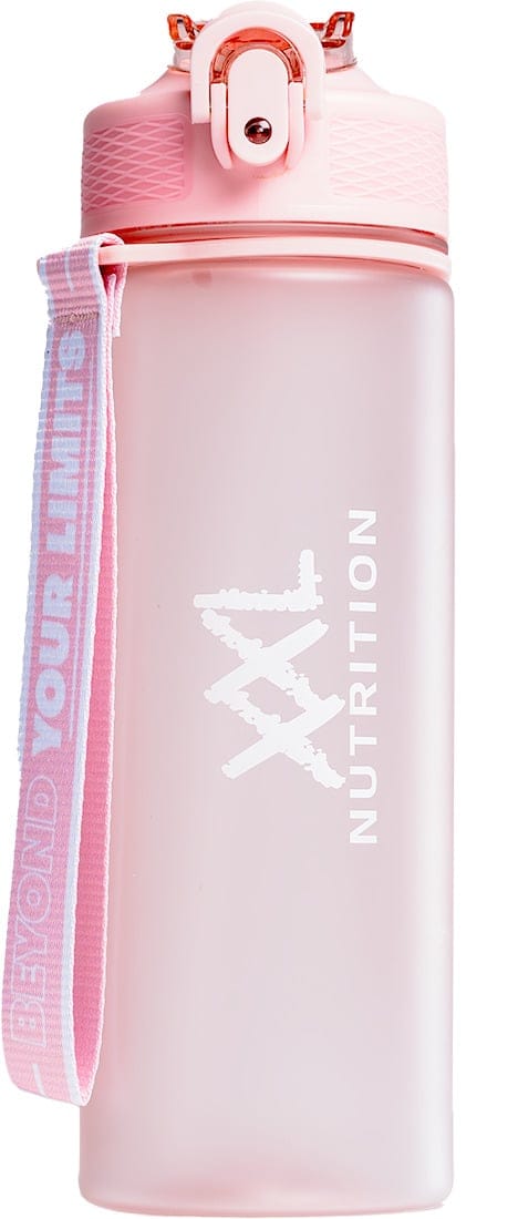 XXL Nutrition - Hydrate Bottle Mini - Roze - Waterfles Met Rietje - 500 ml