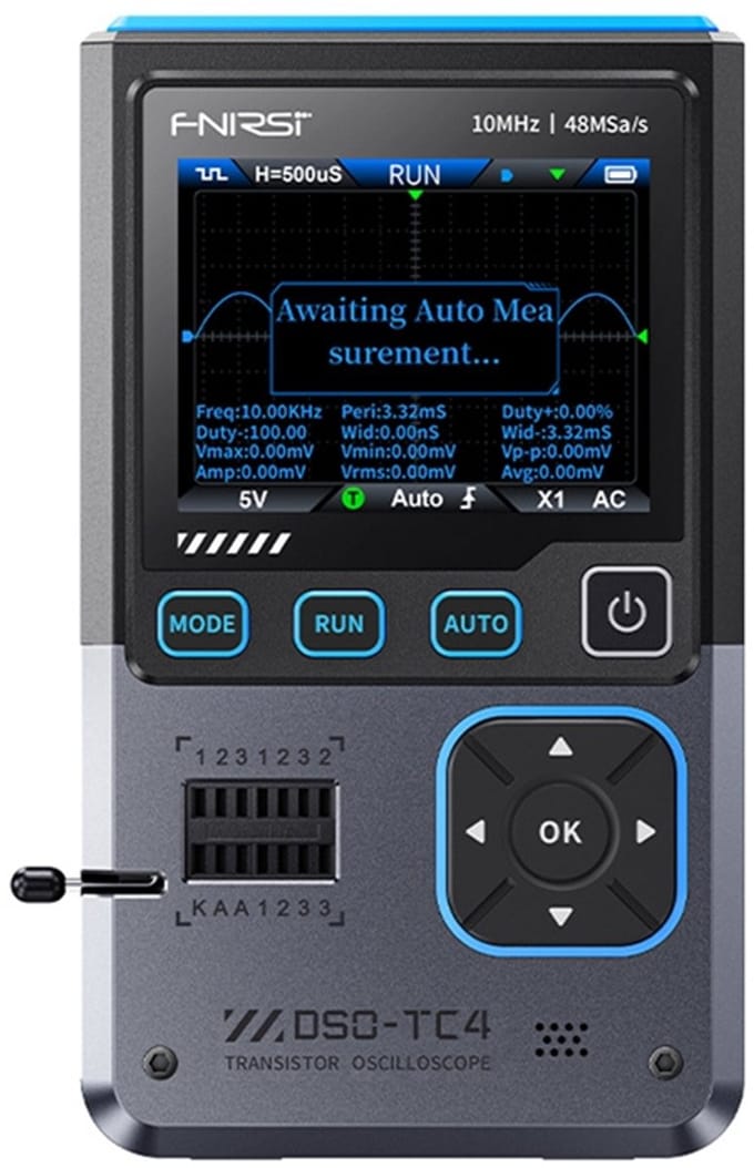Fnirsi Dso-Tc4 3-In-1 Draagbare Oscilloscoop Voor Elektronische Tests