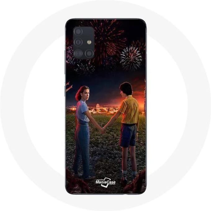 Samsung Galaxy A51 hoesje Stranger Things Netflix-poster
