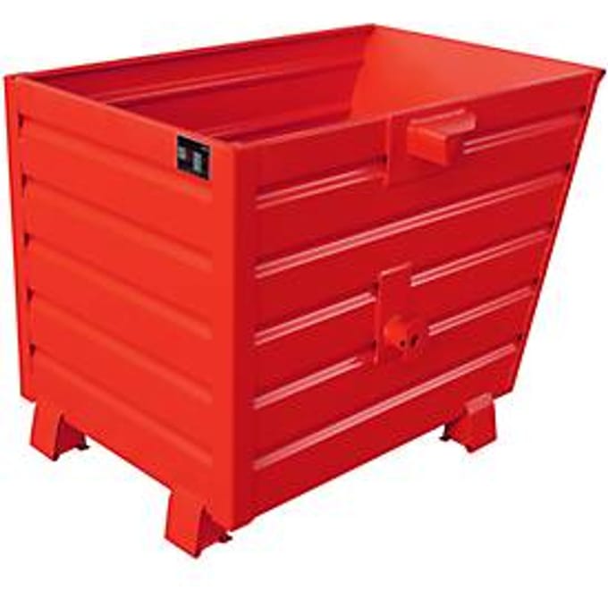 stapelbare kiepbak BSK 70, rood