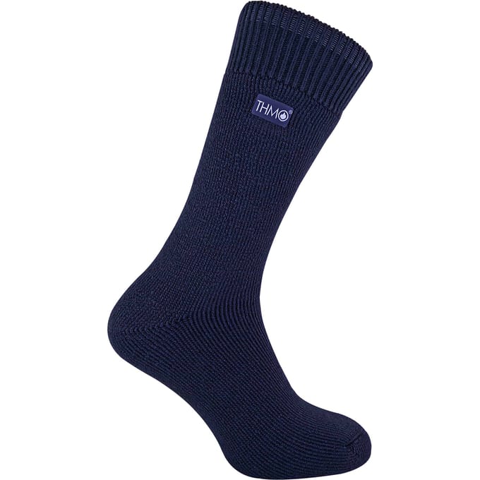 THMO - Fleece gevoerde thermo wintersokken voor heren - Marine